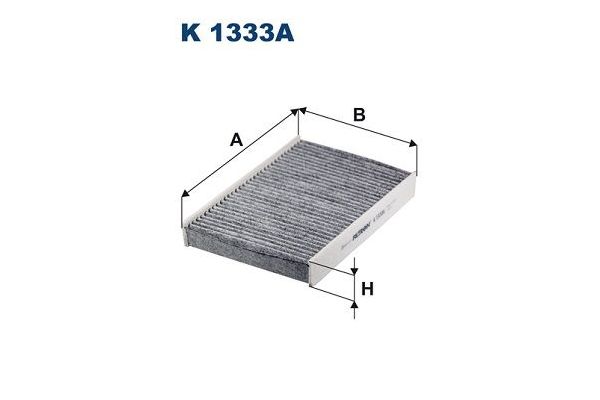 Polen Filtresi  Volkswagen up! (123/BL3)(10.2019->2022)  FILTRON K 1333A