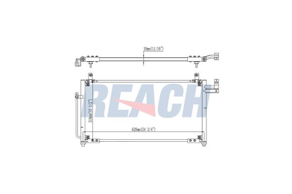 Klima Radyatörü  BSG 55-525-006