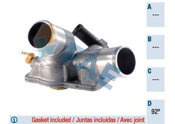 Termostat  ASPART 6TCO1116  1338009 1338097 1338425 95517657 24435781 90573926