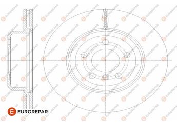 Fren Disk Ayna Ön Sağ ve Sol EUROREPAR 1642755380  1642755380 34116794429 34116896652