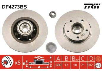Fren Disk Ayna Arka Sağ ve Sol MAGNETI MARELLI 360704011000  4320600QAB 43206-00QAB 4320600QAC 43206-00QAC 4320600QAD 43206-00QAD 7701206864 77012-06864 8200218779 82002-18779 4413736 44 13 736 4408276 4411910 4414633 91159916 91166212 93161254 93850649 7701206846 77 01 206 846 7711130076 77 11 130 076 8200050013 82 00 050 013 8200228610 82 00 228 610