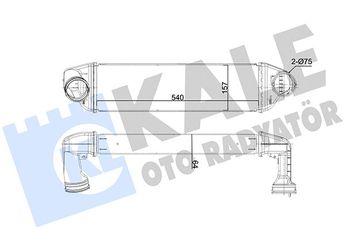 Turbo Radyatörü  ORİS IBM692062  17513453726 17513421803