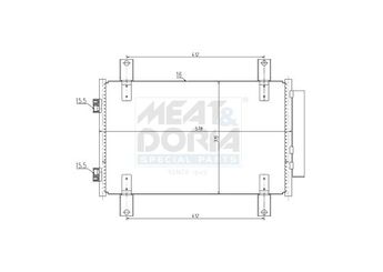 Klima Radyatörü  MAHLE AC 810 000P  1347842080 6455EC 00006455EC