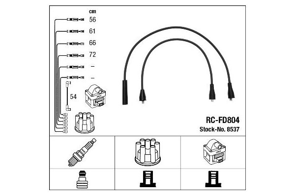 Buji Kablosu  DODUCO 7848