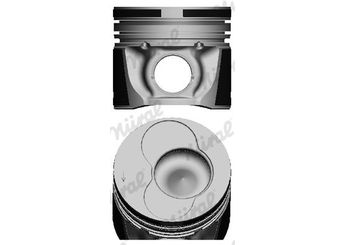 Piston (79.51MM-STD)   MAHLE 030 PI 00054 100  45107065AJ 45107065AN 45107065F 045 107 065 AJ 045 107 065 AN 045 107 065 F