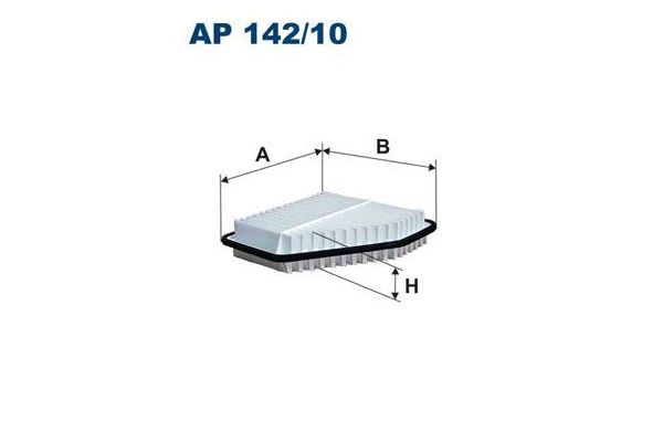 Hava Filtresi  Toyota Camry (XV40)(2007->)  FILTRON AP 142/10