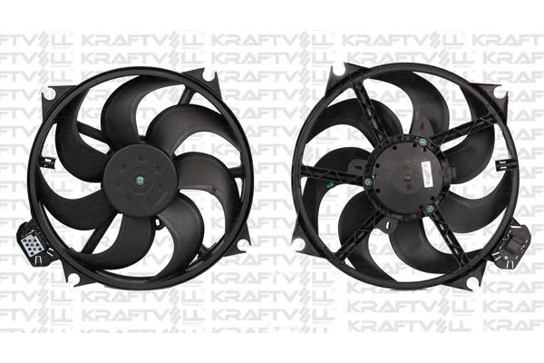 Radyatör Fan ve Motoru  KRAFTVOLL 08120037