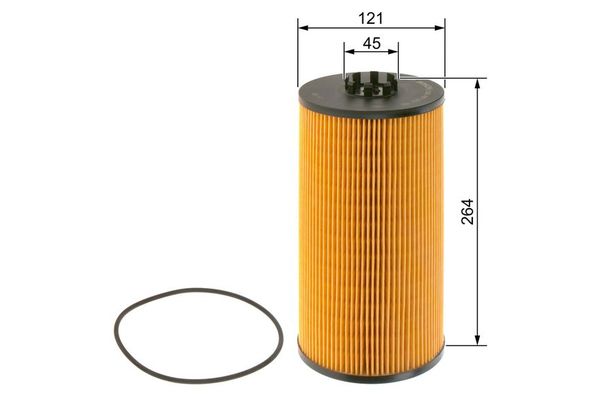 Yağ Filtresi  BOSCH 0 986 4B7 051