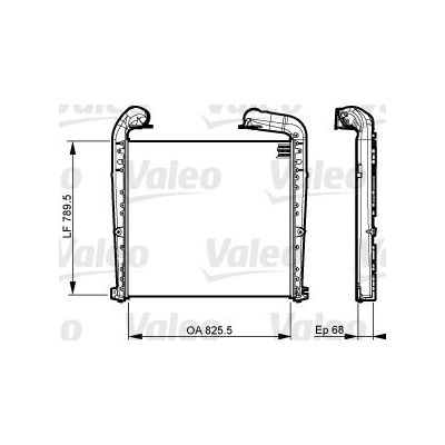 Turbo Radyatörü  VALEO 818883