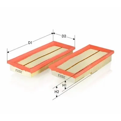 Hava Filtresi  Mercedes SLK Roadster (BM 170)(04.1996->)  FIAT ORJINAL K05098424AC
