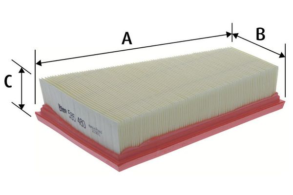 Hava Filtresi  Mercedes CLA -Serisi Shooting Brake (BM117)(12.2014->)  VALEO 585480