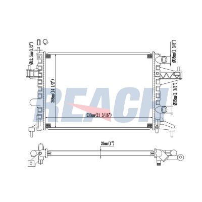 Su Radyatörü  ORİS MRN019034