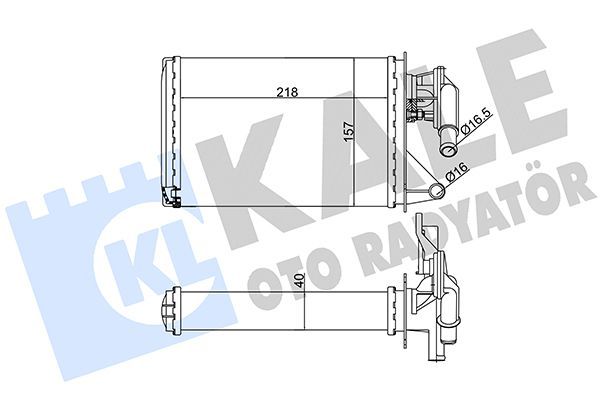 Kalorifer Radyatörü  ZENON FI2603