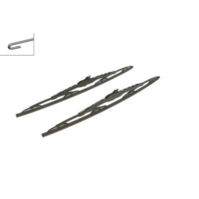 Silecek Süpürgesi Ön  530/530 mm - 21/21 inç BOSCH 3 397 118 408