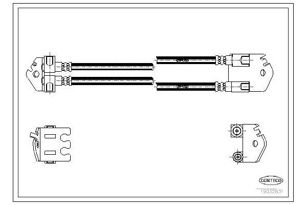 Fren Hortumu Arka Sağ veya Sol SVAC 20-0213
