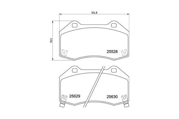 Fren Disk Balata Ön Opel Corsa D (2006->)  MAGNETI MARELLI 363700459094
