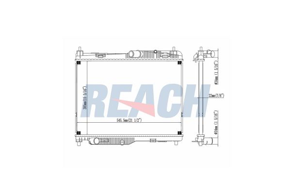 Su Radyatörü  MGA 80111