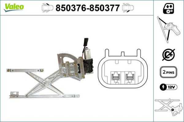 Cam Krikosu Ön Sol Honda Civic HB (MA/MB)(01.1995->)  VALEO 850376