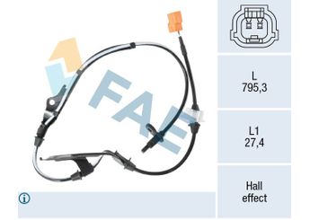 Abs Sensörü Ön Sol AISIN 57455SDC013  57455SDC013 57455SDAA01 57455-SDA-A01 57455SDAA02 57455-SDA-A02 57455SDAA11 57455-SDA-A11 57455-SDC-013 57455SDH003 57455-SDH-003