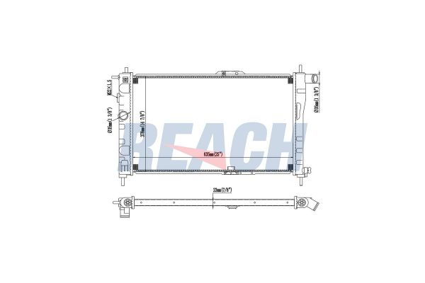 Su Radyatörü  RADISEN RR 61652