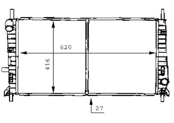 Su Radyatörü  MAHLE CR 155 000S  1029616 1029617 5055798 6775666 6775667 6775669 6899900 6899903 7215751 7358424 7358425 93BB8005AC 93BB8005AD 93BB8005AE 93BB8005AF 93BB8005CC 93BB8005CE 93BB8005EC 93BB8005ED 93BB8005EE 93BB8005EF ME97BB8005AA