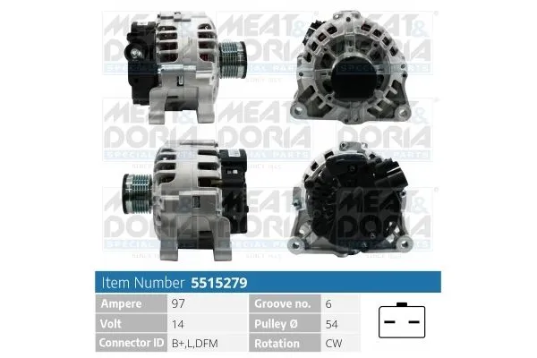Alternatör  PSA ORJINAL 5705CS