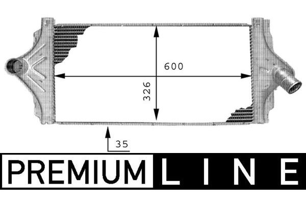 Turbo Radyatörü  Renault Avantime (07.2001->)  VALEO 817925