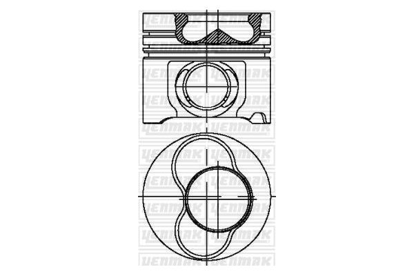 Piston (81.51MM-0.50)  YENMAK 31-04317-050