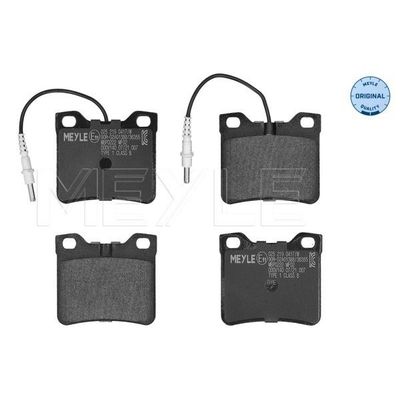 Fren Disk Balata Arka MEYLE 025 219 0417/W