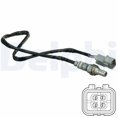 Oksijen (Lambda) Sensörü  Hyundai Santa Fe (SM)(2001->)  DELPHI ES20227-12B1