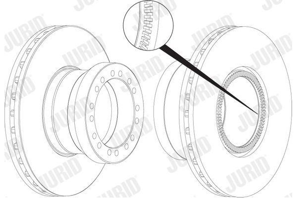 Fren Disk Ayna Arka Sağ ve Sol Opel Insignia A Country Tourer (2013->)  MGA 50465PC