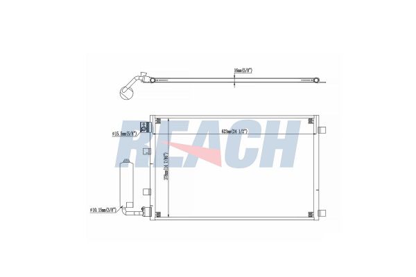 Klima Radyatörü  ORİS CNI000016