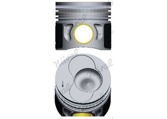 Piston (79.54MM-0.50)  MAHLE 030 PI 00087 102  38107065CH 38107065EL 38107065EN 038 107 065 CH 038 107 065 EL 038 107 065 EN 38107065FQ 038 107 065 FQ 38107065GL 038 107 065 GL