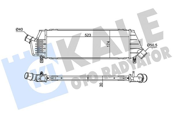 Turbo Radyatörü  KALE 375765