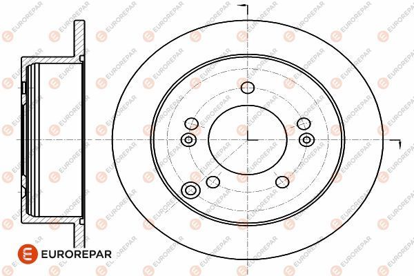 Fren Disk Ayna Arka Sağ ve Sol Kia Magentis (MG)(2006->)  EUROREPAR 1642774980