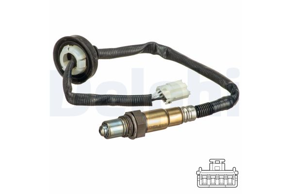 Oksijen (Lambda) Sensörü  Mitsubishi Colt CZ3 3 Kapı (Z30)(03.2005->)  DELPHI ES20644-12B1