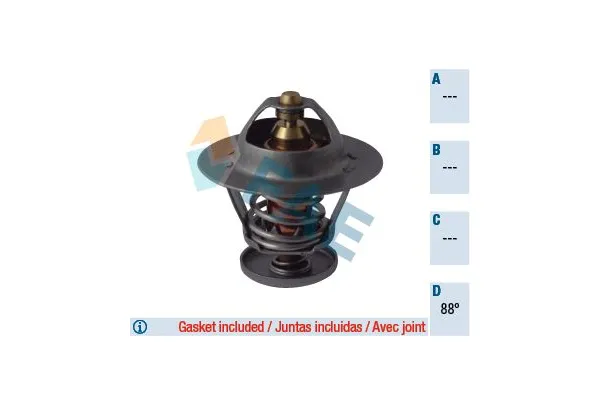 Termostat 88 °C  OES 018.03