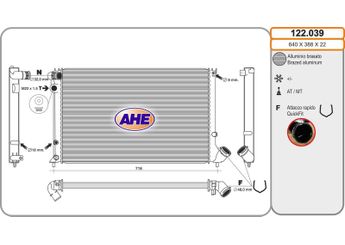 Su Radyatörü  PSA ORJINAL 1301FN  1301FN 1301FS 1301GC 1331J6 1301FP 1301FT 1301GD 1301J7