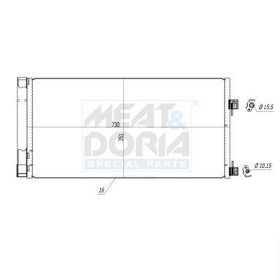 Klima Radyatörü  MAHER 18953