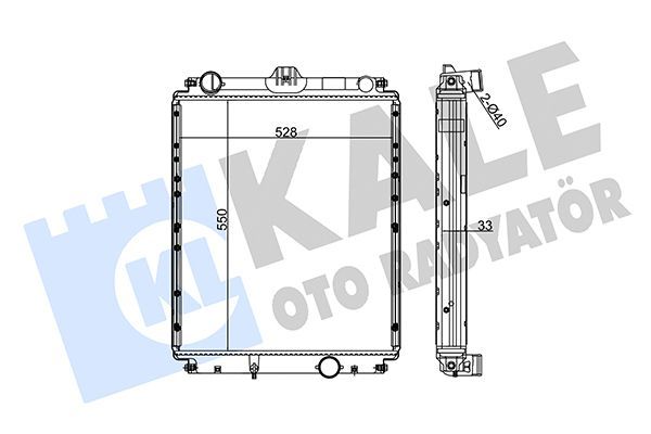 Su Radyatörü  KALE 122200