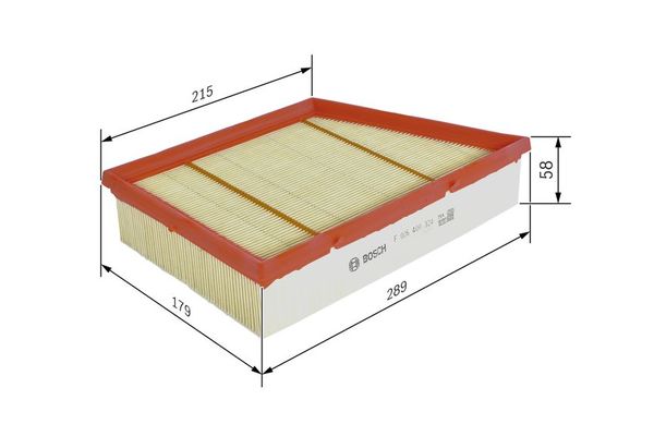 Hava Filtresi  Land Rover Freelander 2 (LN)(01.2007->)  BOSCH F 026 400 324