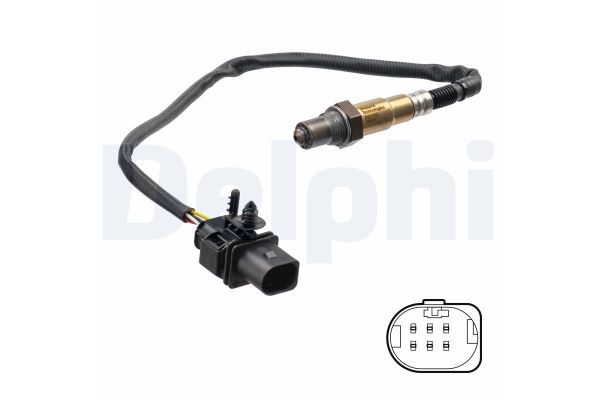 Oksijen (Lambda) Sensörü  Jeep Renegade (BU)(2014->)  DELPHI ES21247-12B1