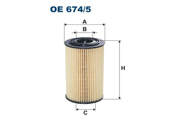 Yağ Filtresi  Hyundai i30 Cw (FD)(02.2008->)  FILTRON OE 674/5