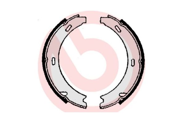 Fren Pabuçlu Balata Arka Mercedes S -Serisi Sedan (BM 140)(10.1990->)  BREMBO S 50 508