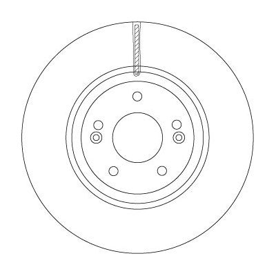 Fren Disk Ayna Ön Sağ ve Sol Hyundai ix55 (EN)(2009->)  AYD 51075