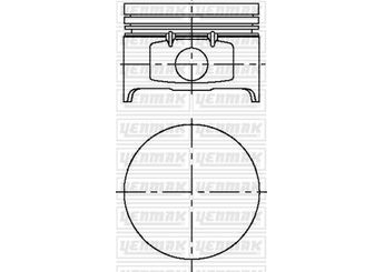Piston  YENMAK 4169-STD  7702262173 6001548037 60 01 548 037 6001548038 60 01 548 038 6001548039 60 01 548 039 6001549028 60 01 549 028 6001549029 60 01 549 029 6001549030 60 01 549 030 71856326 7701478543 7701478544 7701478545