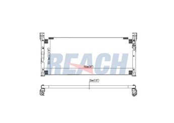 Klima Radyatörü  VALEO 814285  8846042021 8846042020 8846042011 8846042010 88460-42010 88460-42011 88460-42020 88460-42021