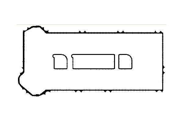 Üst Kapak Contası (Külbütör)  Ford Focus 3/4/5 Kapı (CAP)(08.2004->)  BGA RK3371