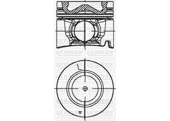 Piston (95.90MM-0.50)  YENMAK 39-04583-050-NPR  8973673971 8-97367-397-1 8973673981 8-97367-398-1 8973673991 8-97367-399-1 8973883270 8-97388-327-0