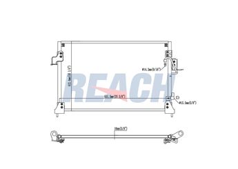 Klima Radyatörü  ORİS CRO710016  JRB100790 JRB100840